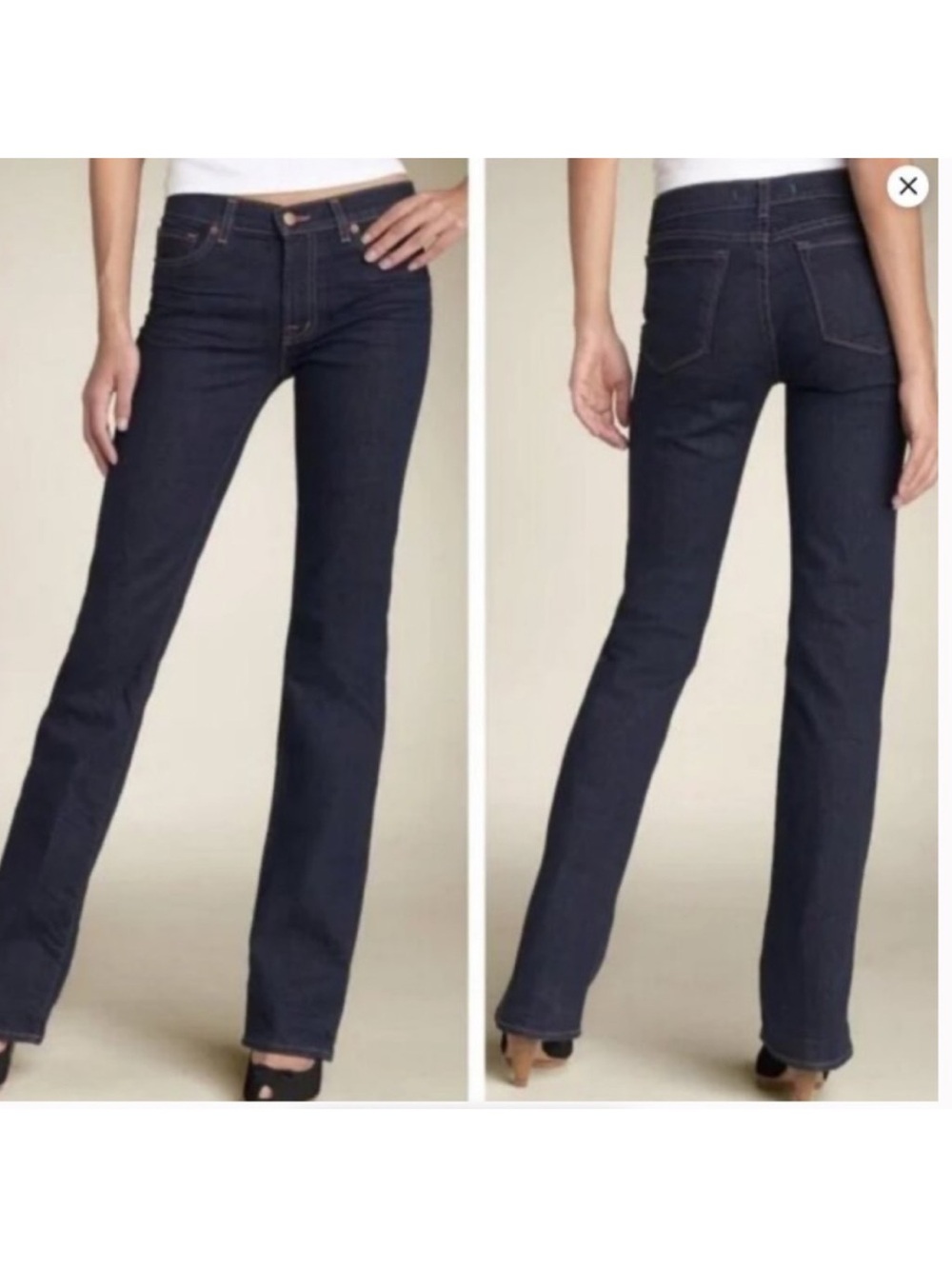 J brand jeans size w 27 L 30 straight leg.